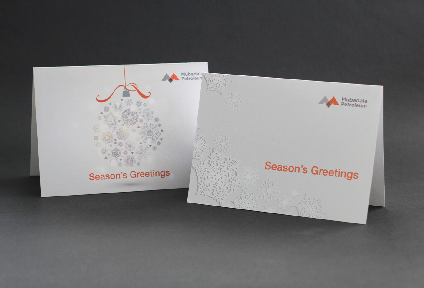 Festivity designs such as calendars, greeting cards, and organizer notebooks are useful relationship tools for corporations.