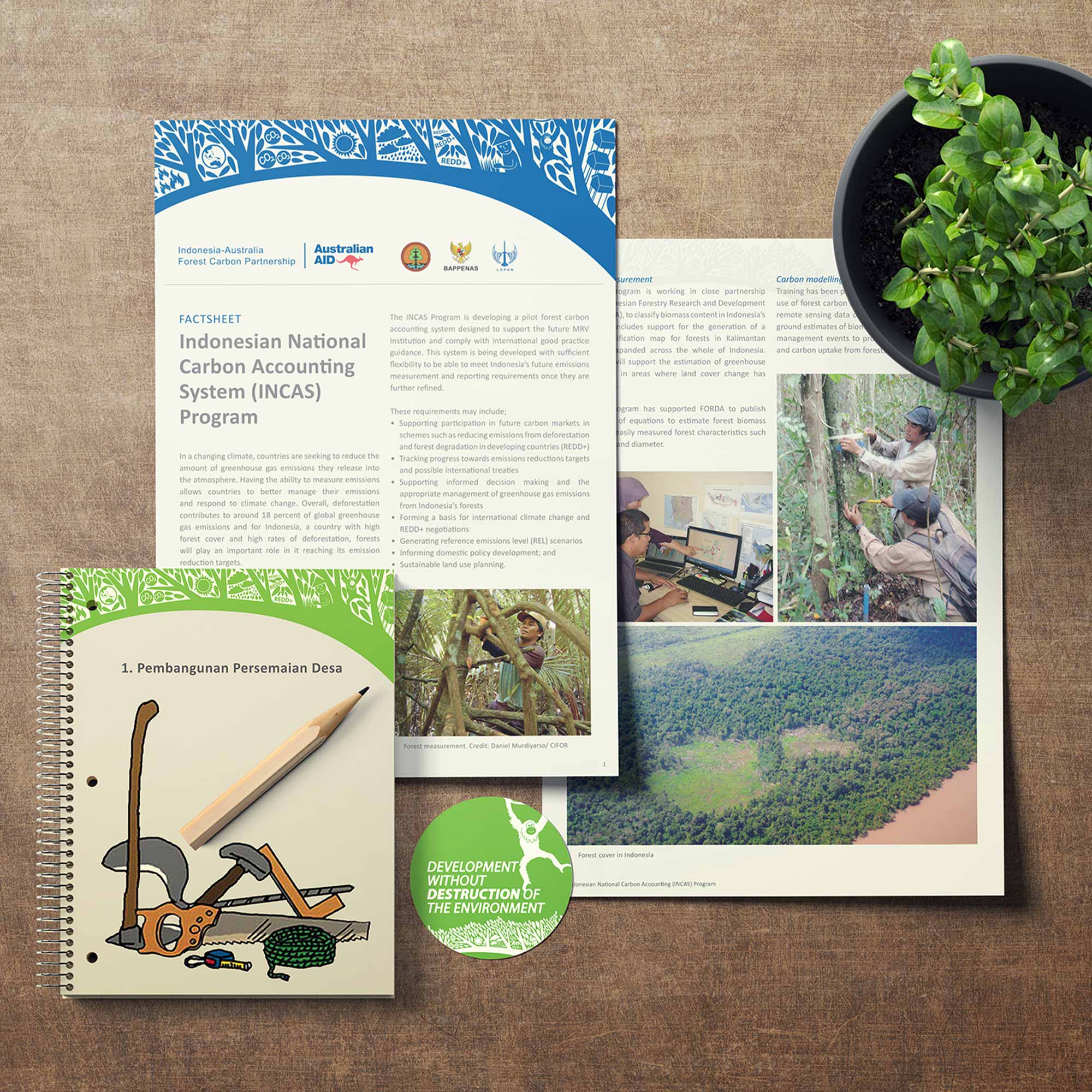 Communication tools to build community awareness.