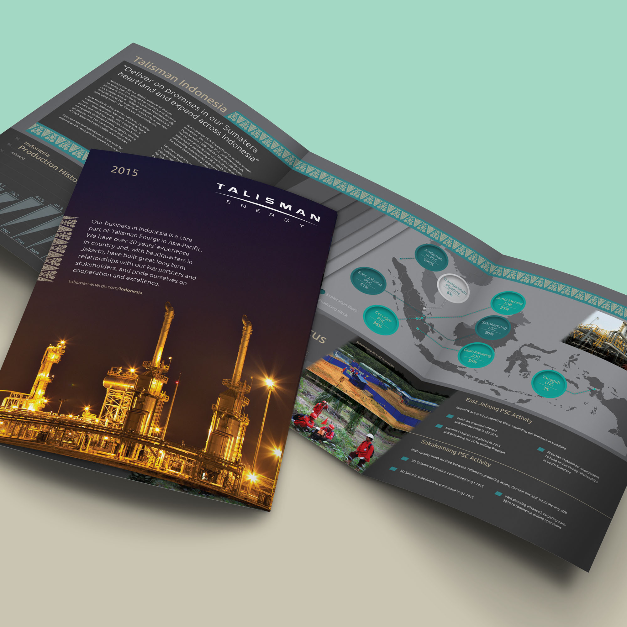 A brief company profile to provide general information to visitor in the oil and gas events.