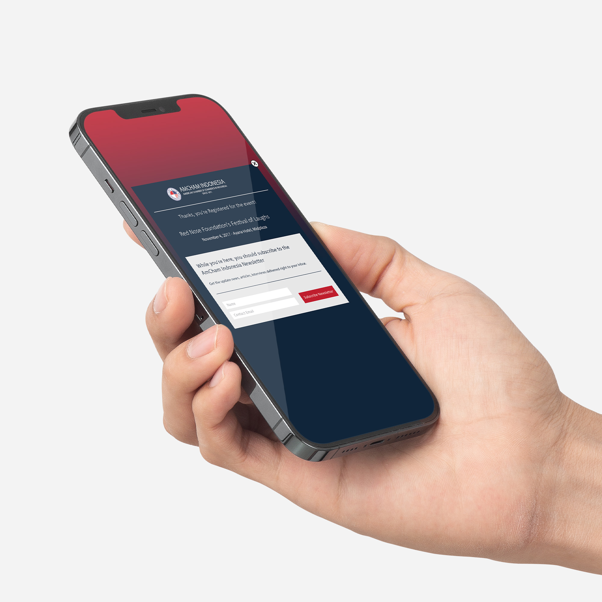 Event and news update notifications and push offerings.