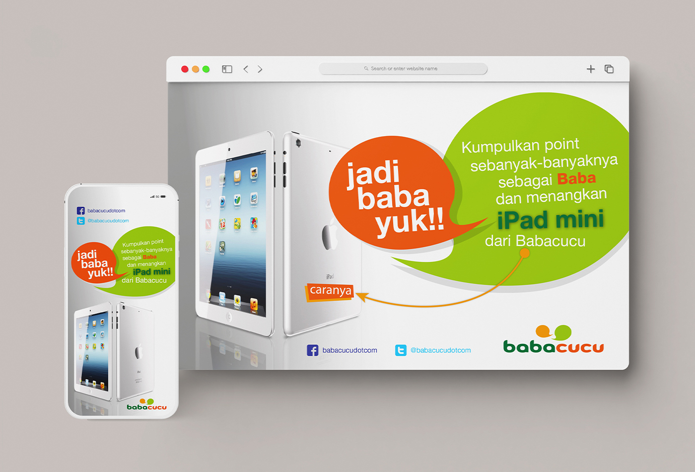 Banner to promote events to create brand awareness and increase traffic.