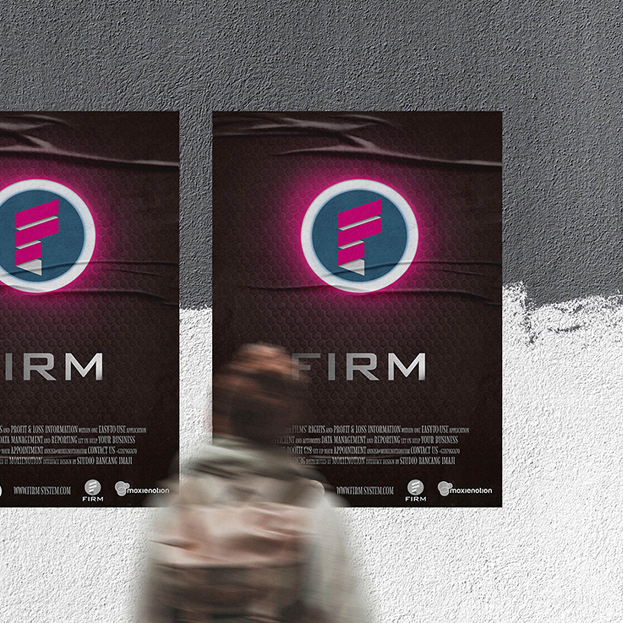 Poster to create awareness of the product business.