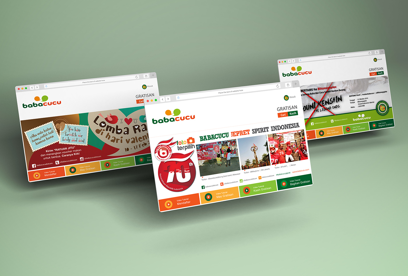 Regular online events to create brand awareness and increase traffic.