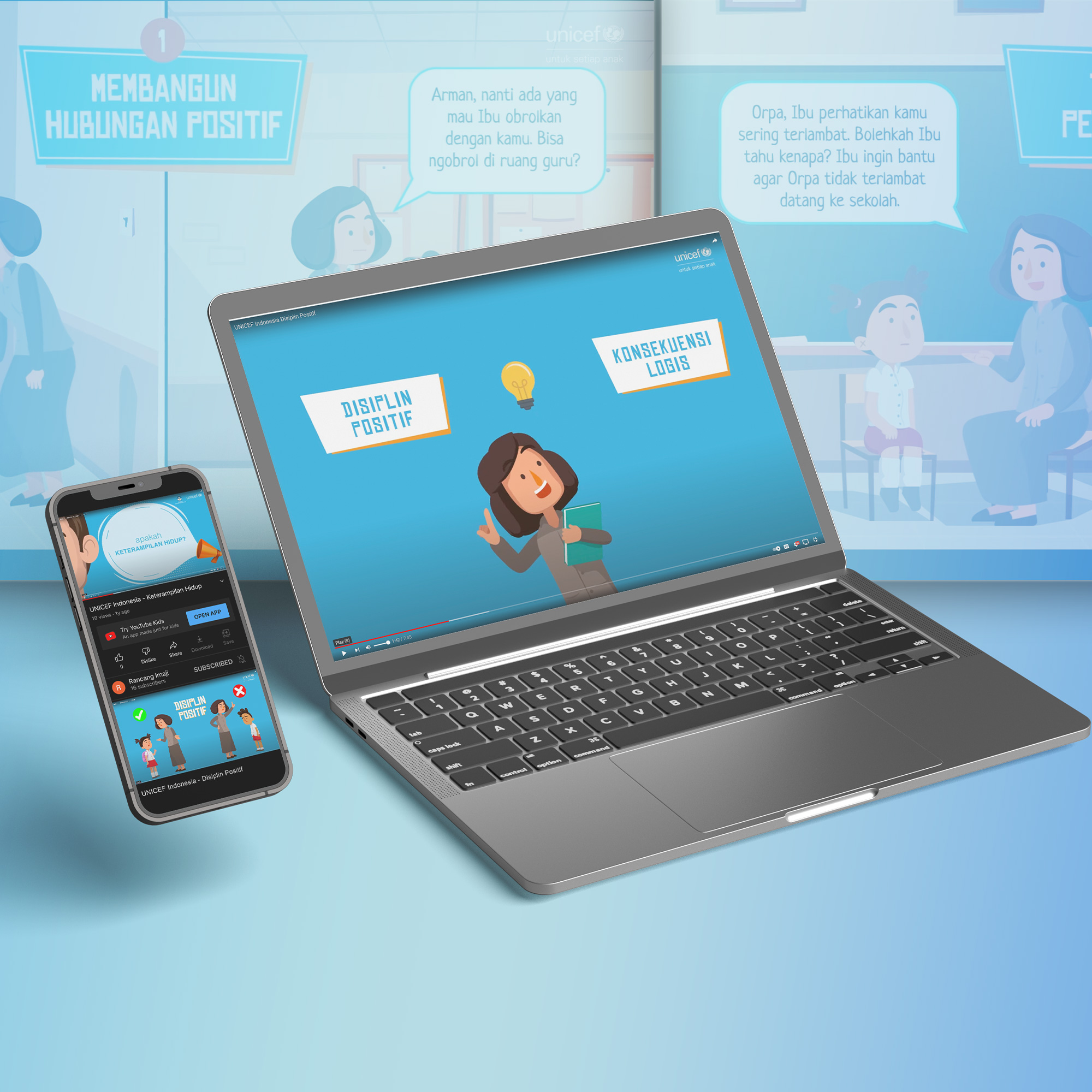 The animation videos are available for teachers and students via online platforms and shareable files.
