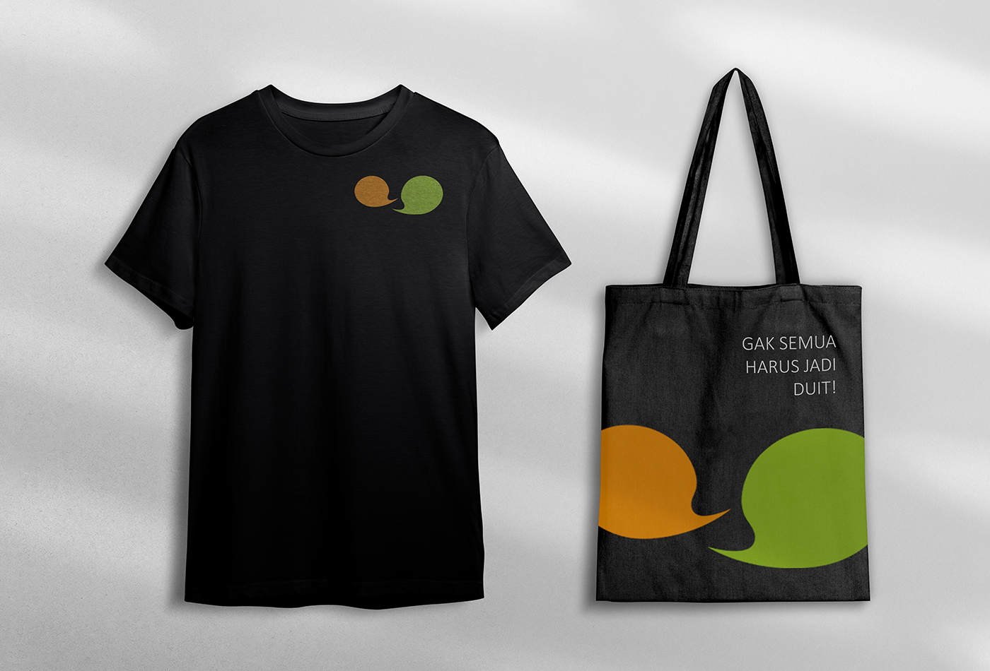 A playful symbol logo implementation to raise brand awareness.