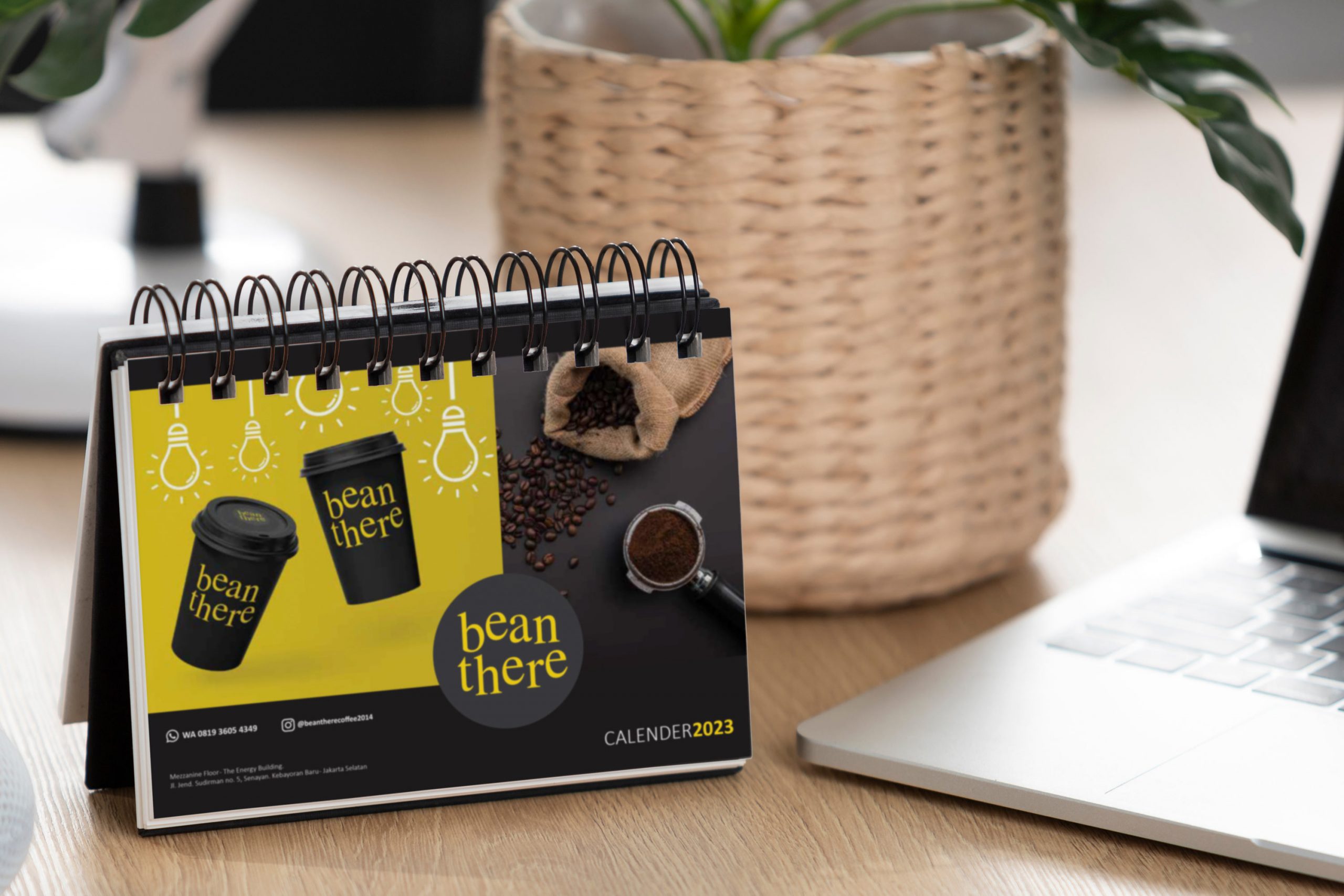 An annual calendar is designed as a tool to help with pre-order arrangements easier.
