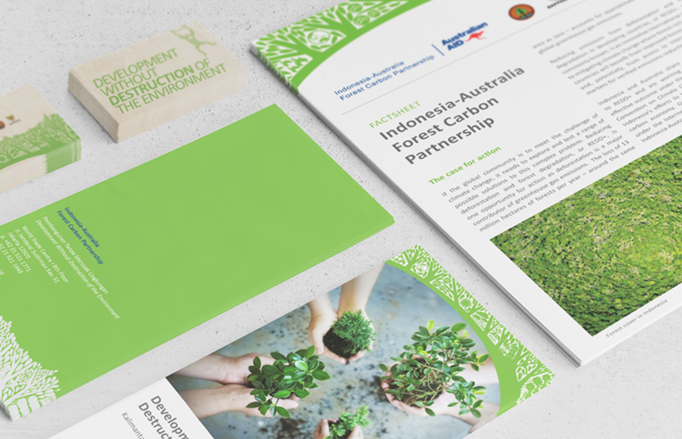 Communication materials for different purposes.