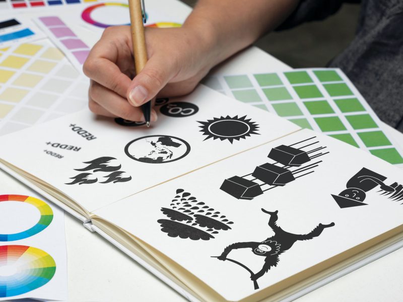 Every program was visually represented with an Icon.